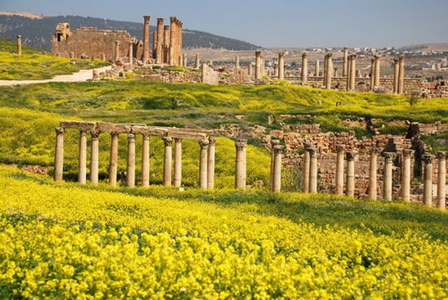 مدينة جرش في الاردن